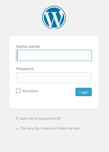 WordPress Login