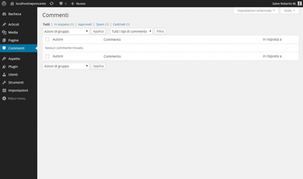 Come Usare WordPress-I commenti