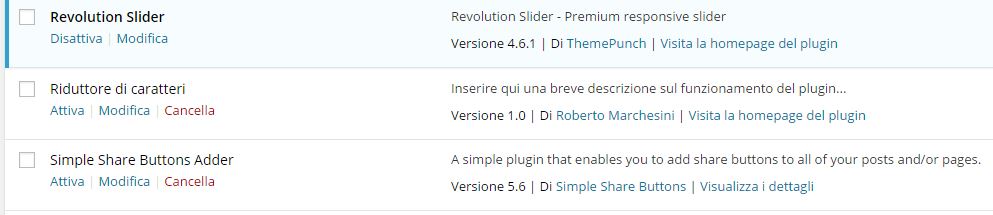 Come creare plugin WordPress-Vista