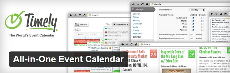 Calendario eventi WordPress- All-in-One Event Calendar