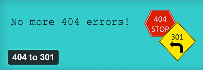 Errore 404 WordPress- 404 to 301