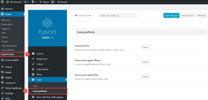 Come-aggiungere-la-favicon-su-WordPress-Step7