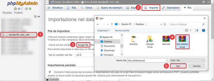 Come trasferire WordPress da locale a remoto-Step13