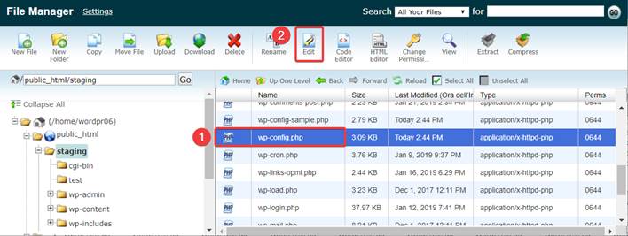 Come trasferire WordPress da locale a remoto-Step19