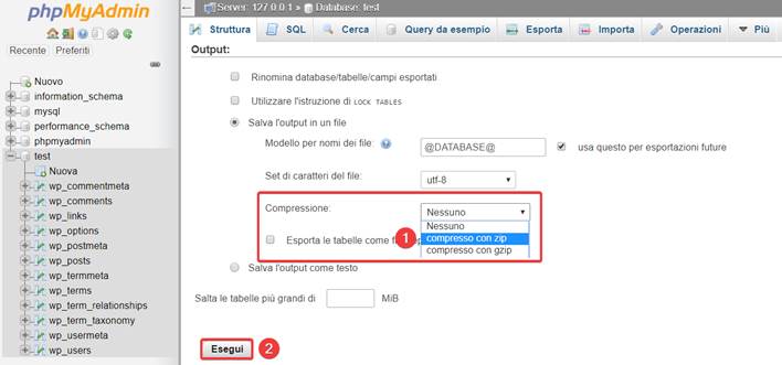 Come trasferire WordPress da locale a remoto-Step5