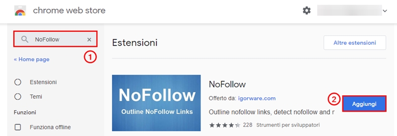 Come inserire link nofollow WordPress-Step5