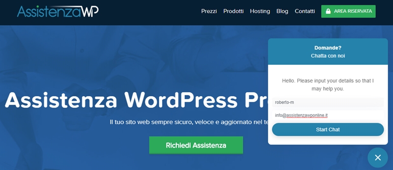 Come inserire live chat sito WordPress-Step5