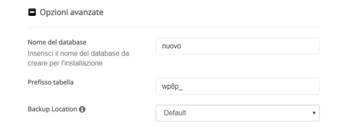 Come installare WordPress sottocartella-Step7